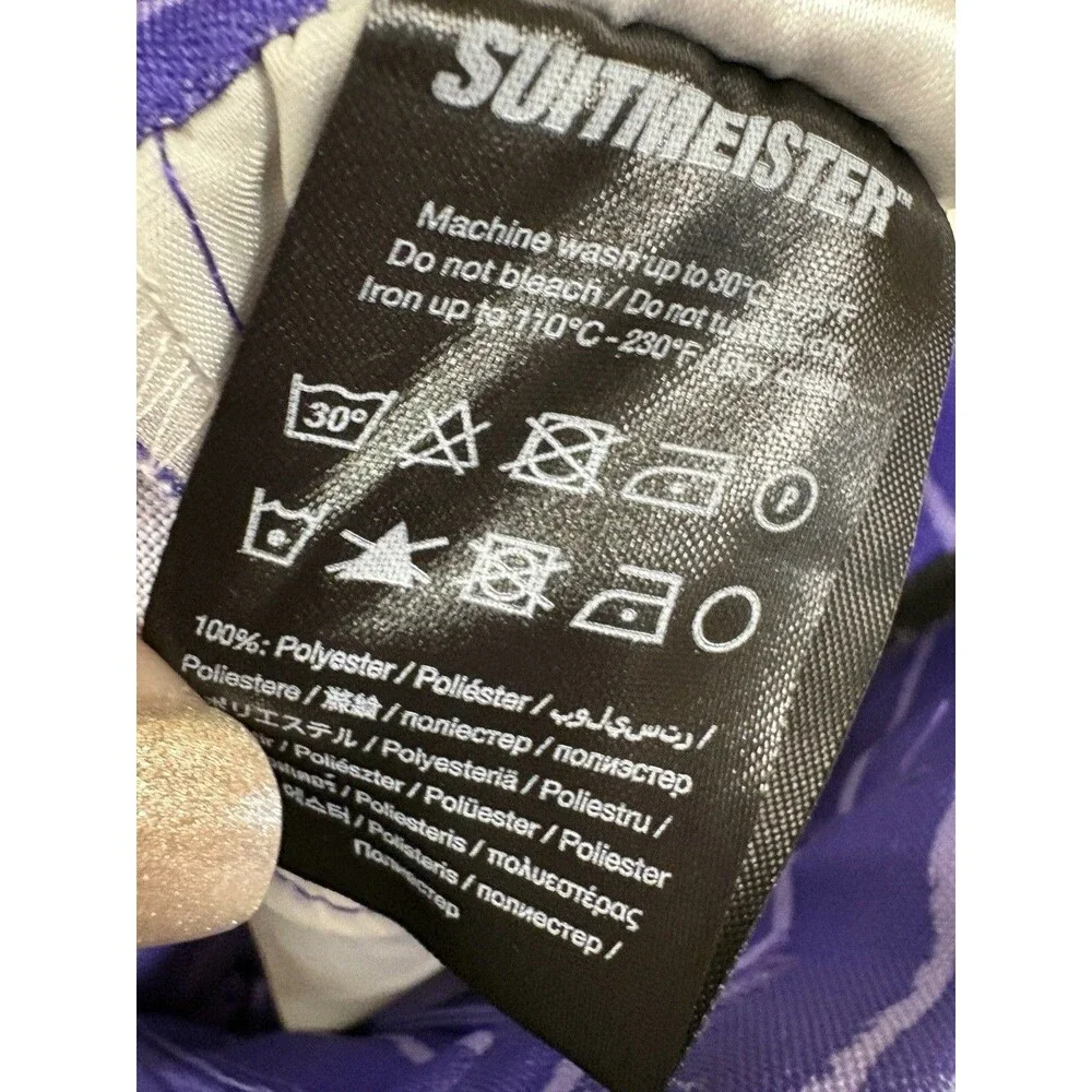 The Joker Halloween Costume Suitmeister Youth XL 14-16 Purple Jacket Tie Pants